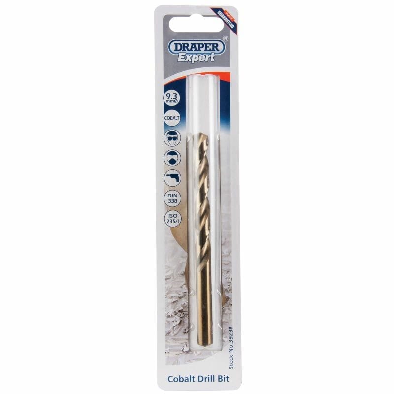 Spiraalboor 9.3mm, CobaltDraper ToolsMZS Gereedschap