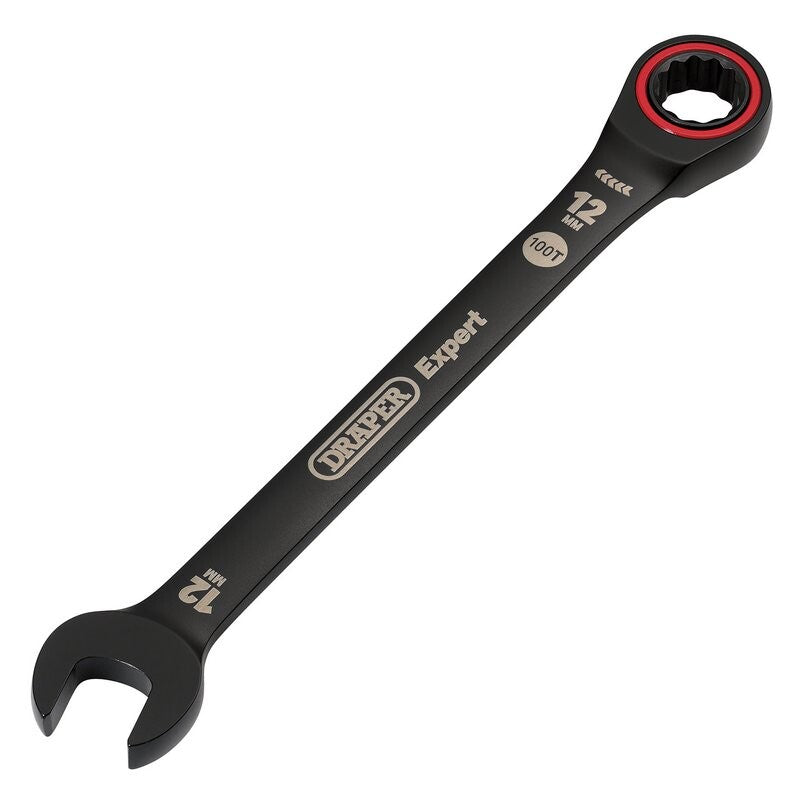 Steekringratelsleutelset, zwart, 7dlg