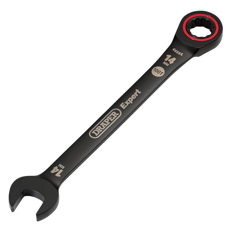 Steekringratelsleutelset, zwart, 7dlg