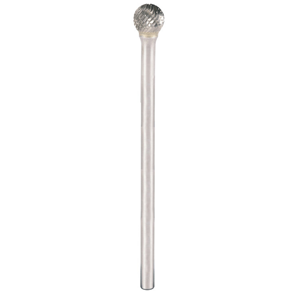 Stiftfrees lang 6mm, vorm D, kopdikte 12mm, l=175mm