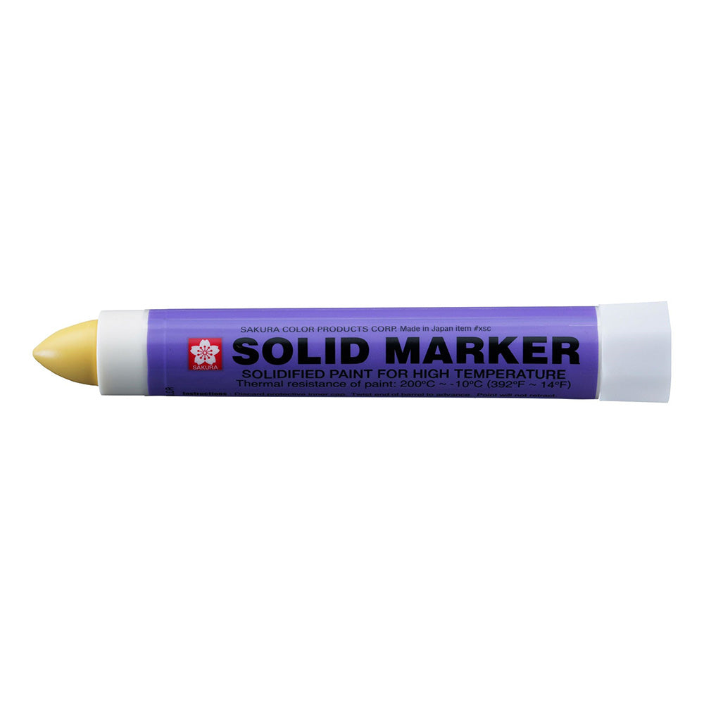 Stevige markeerstift geel