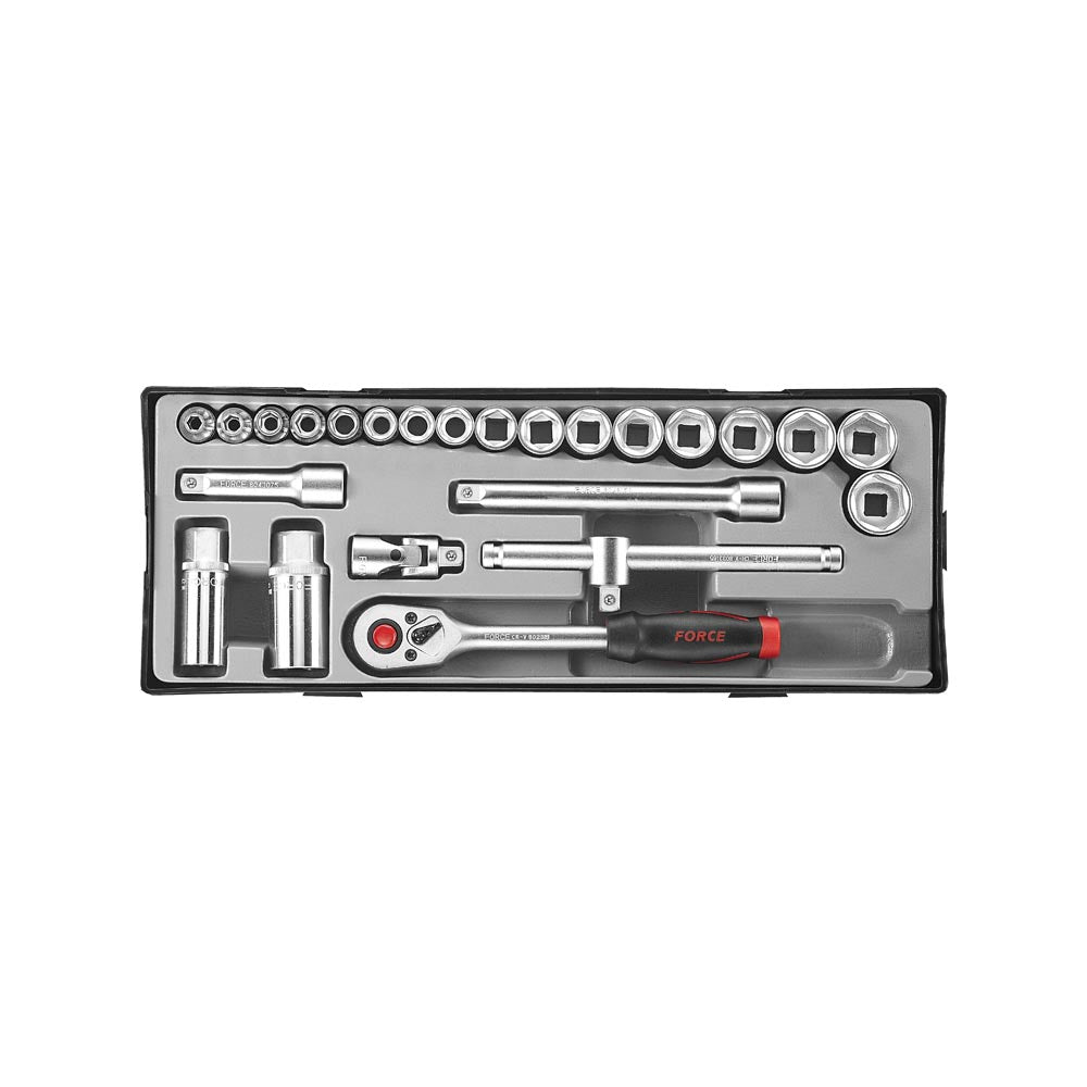 3/8" Doppenset 24st