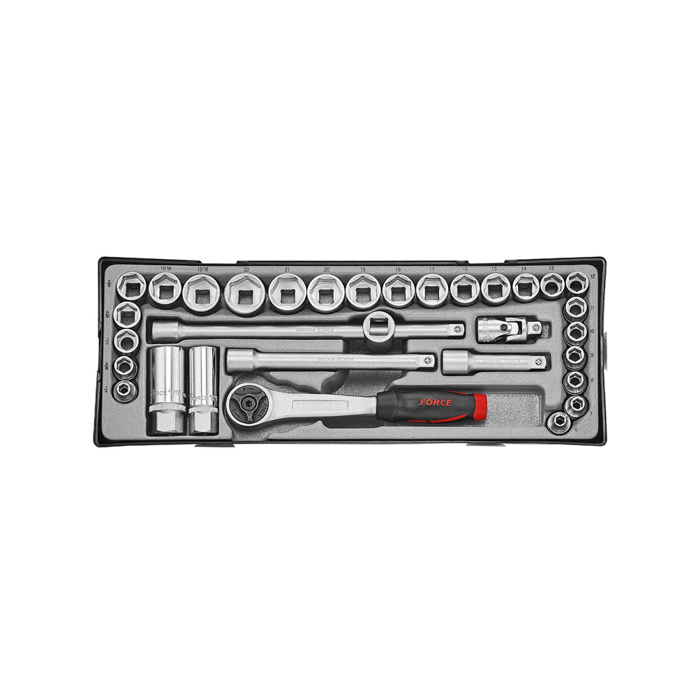 3/8" Doppenset (MM & SAE) 32st
