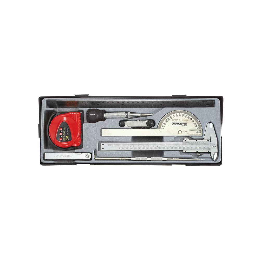 Meet gereedschap set 9 delig