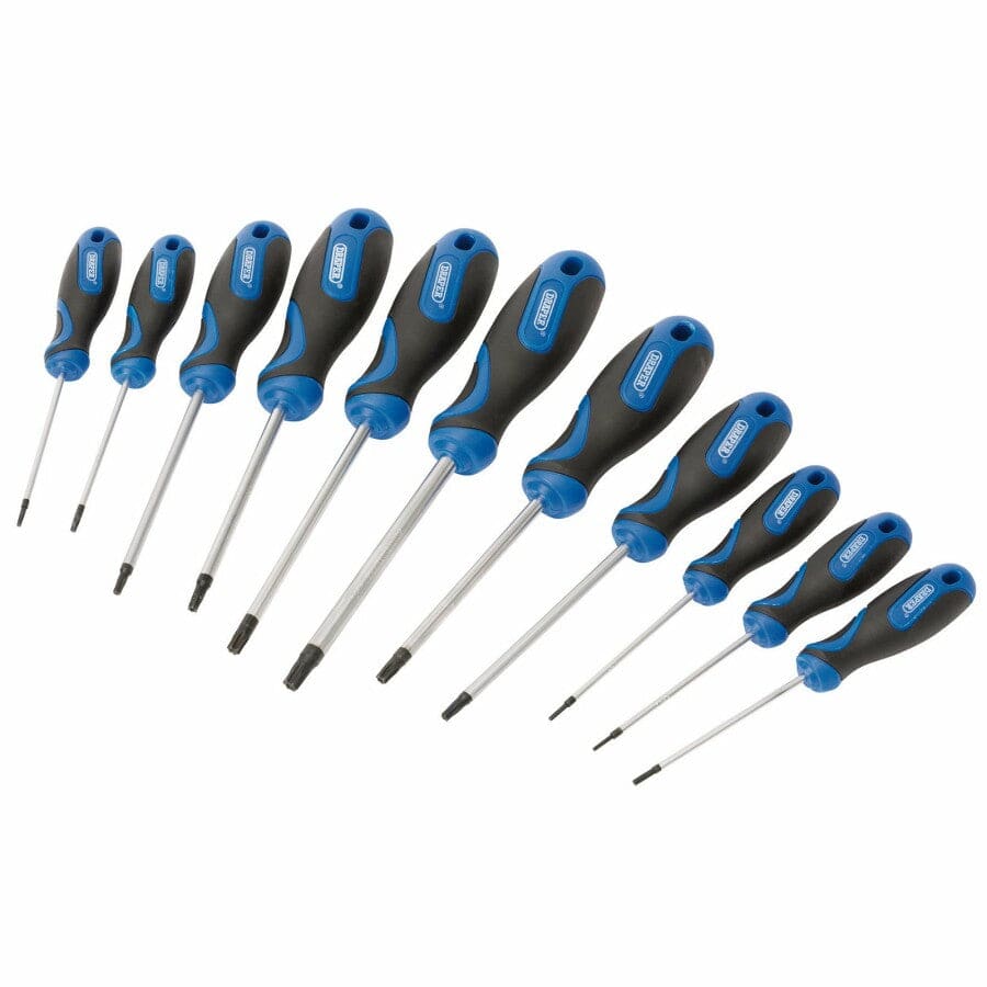 Torx schroevendraaierset, 11dlg-Draper Tools-MZS Gereedschap