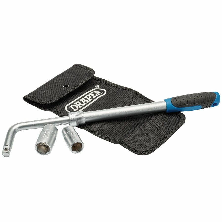 Uitschuifbare wielmoersleutel 1/2"-Draper Tools-MZS Gereedschap