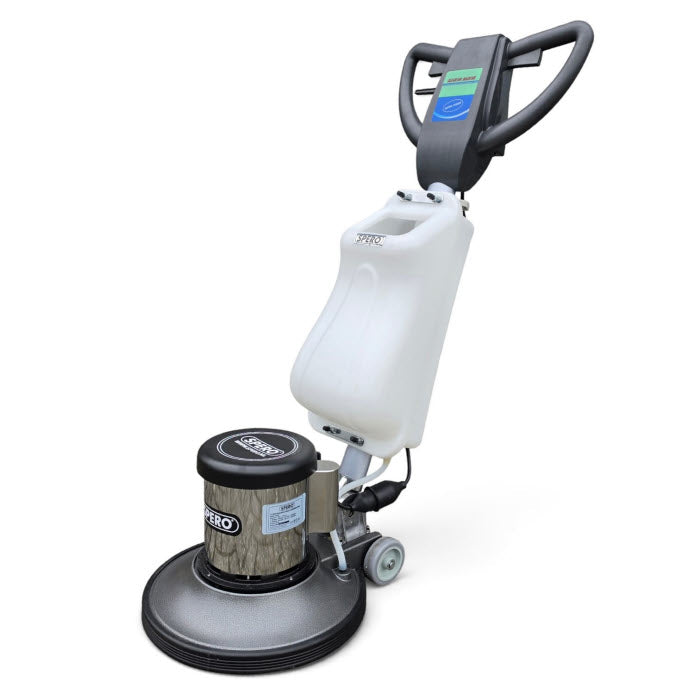 17 inch 1800Watt DUAL SPEED Natuursteen schuur & polijstmachine 1 schijfs, met watertank SP4003