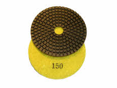 Korrel 150 - Dia:100mm - 6mm Dik Diamant Vloerpolijstschijf - Beton, Terrazzo & Natuursteen NAT