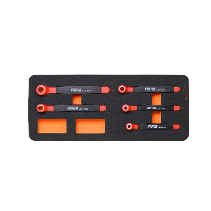 VDE Ringsleutelset, 5-delig, M-module