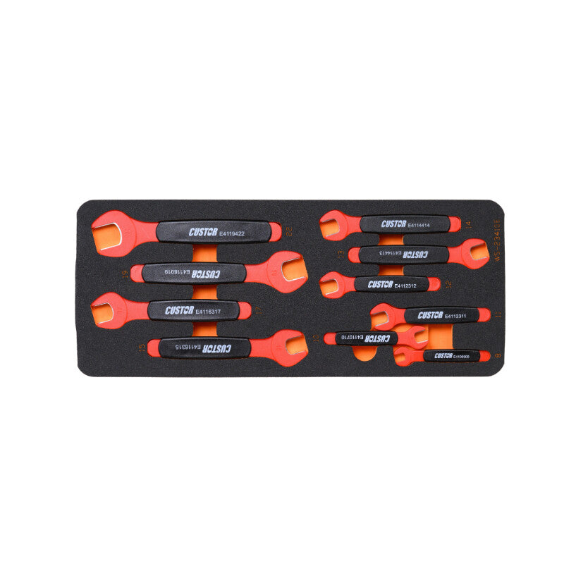 VDE Steeksleutelset, 10-delig, M-module