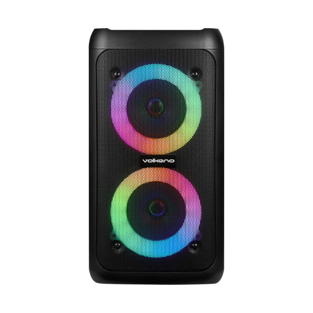 Volkano Kids Mini Dual 3 Party speaker – Zwart