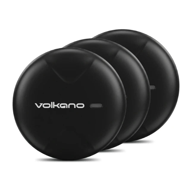 Volkano TagTrace Duo Bluetooth tracker – 3 stuks – Zwart