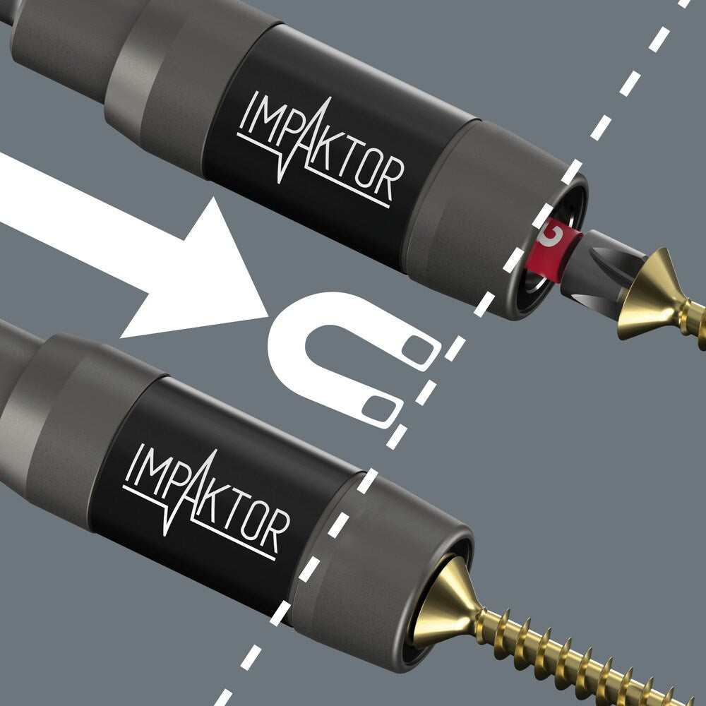 897/4 IMPAKTOR R IMPAKTOR HOUDER MET SPANRING EN RINGMAGNEET, 1/4 DUIM X 75 MM-3