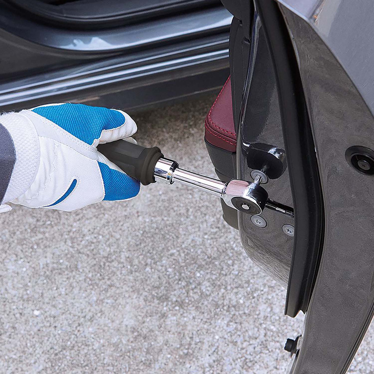 Elektrische miniratel 1/4" + 3/8" e-Assist | Vessel