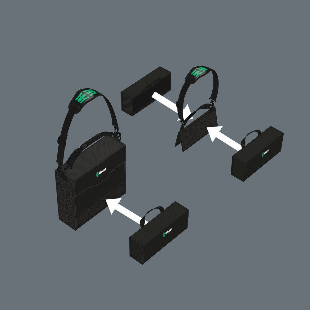WERA 2GO 3 GEREEDSCHAPSBOX, 130 X 325 X 80 MM-7