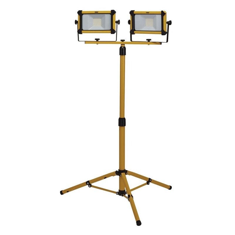 Werklamp SMD LED, 2x50W, 11000 Lumen, driepootDraper ToolsMZS Gereedschap