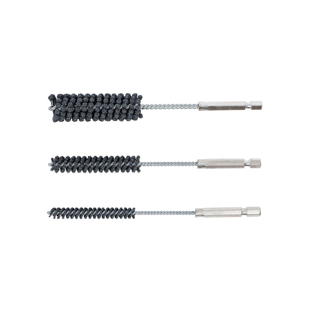 Hoonapparaat-set flexibel aandrijving buitenzeskant (1/4") korrel 60 / 80, 8-12-20 mm 3-dlg