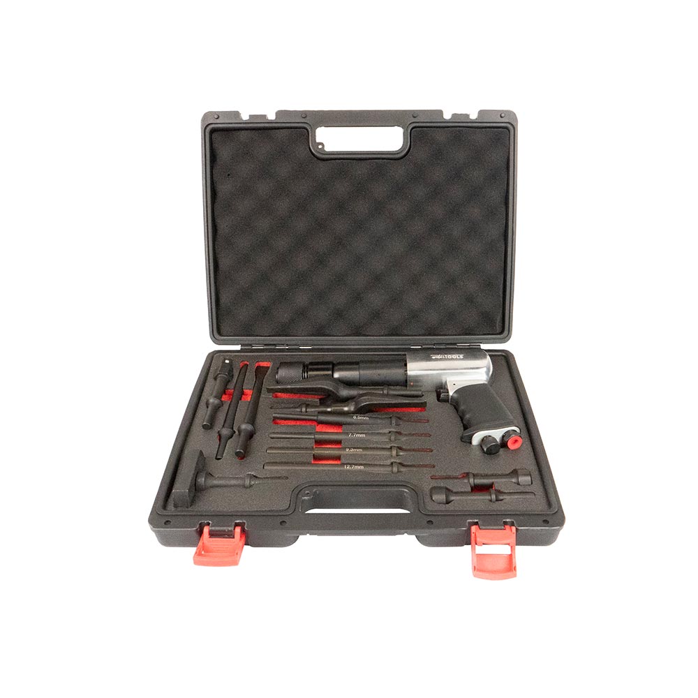 Vibro pneumatische beitelhamerset