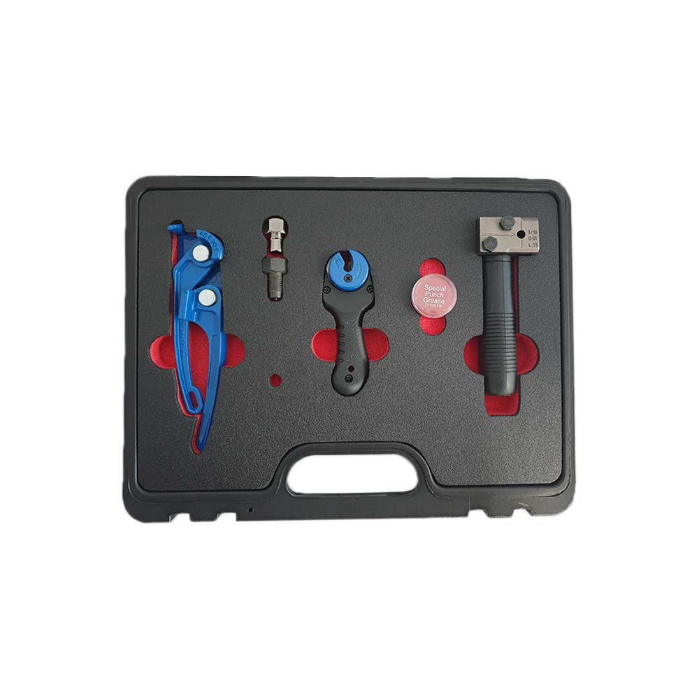 Remleiding fels gereedschap set Ø 4,75 (3/16")