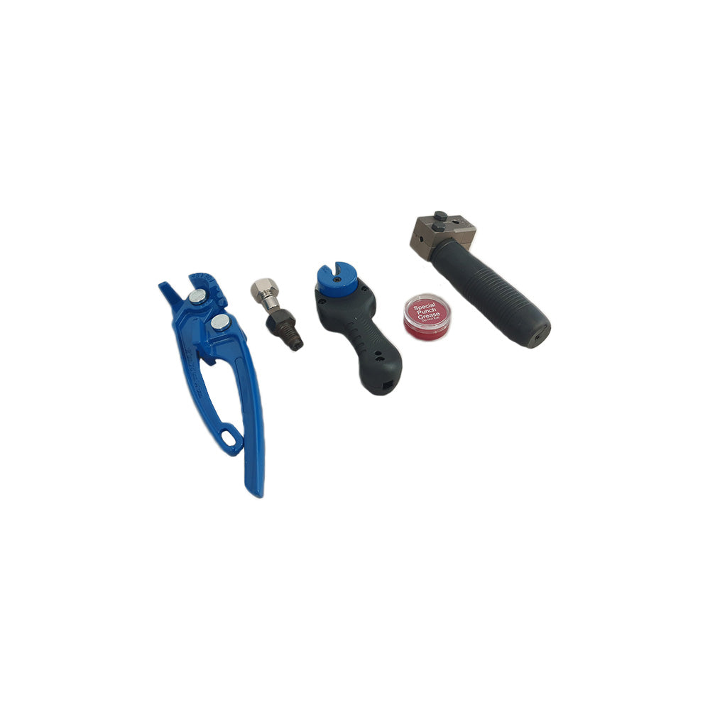 Remleiding fels gereedschap set Ø 4,75 (3/16")