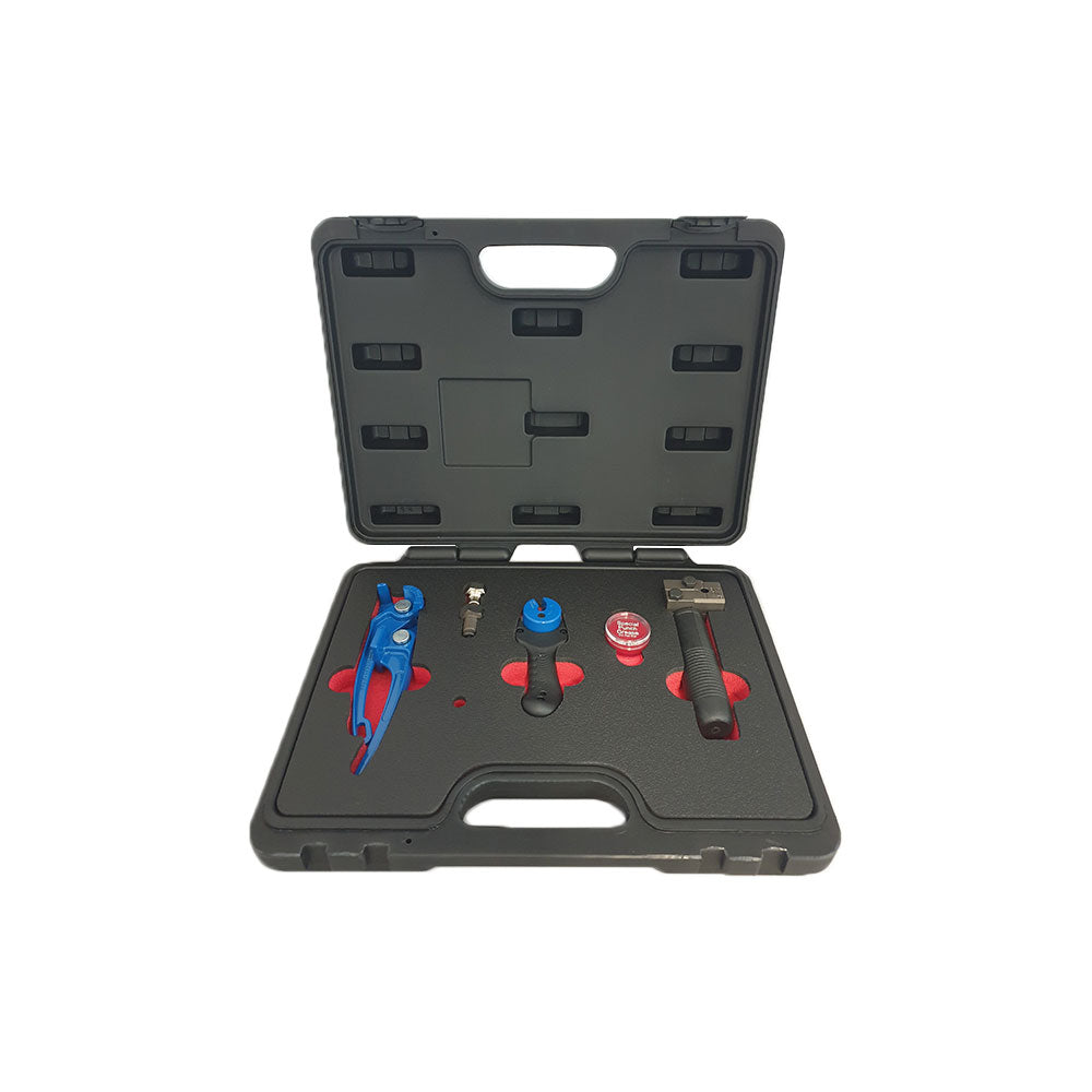 Remleiding fels gereedschap set Ø 4,75 (3/16")