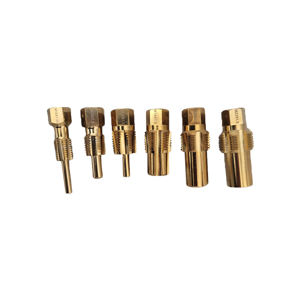 EGT Sensortappen set (M12-M22 Titanium Geplateerd) 6-delig