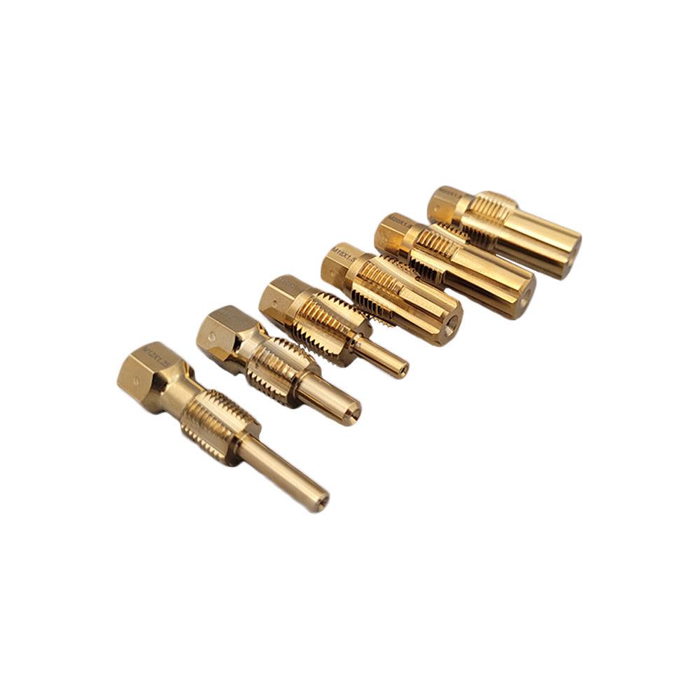 EGT Sensortappen set (M12-M22 Titanium Geplateerd) 6-delig
