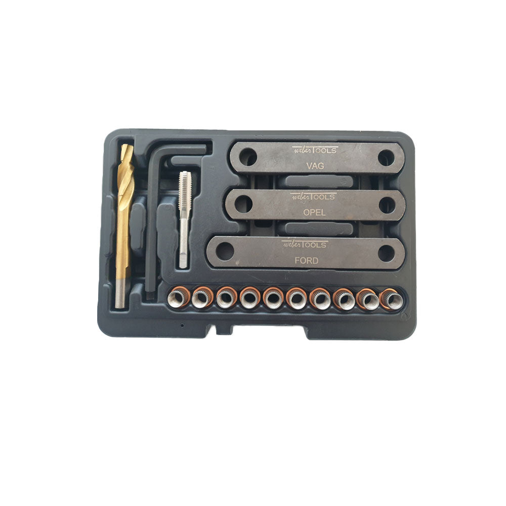 Remzuiger schroefdraad reparatie set M9x1.25