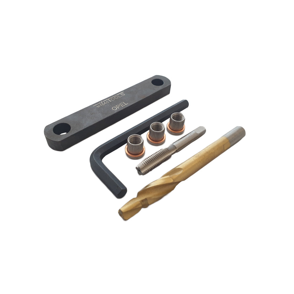 Remzuiger schroefdraad reparatie set M9x1.25