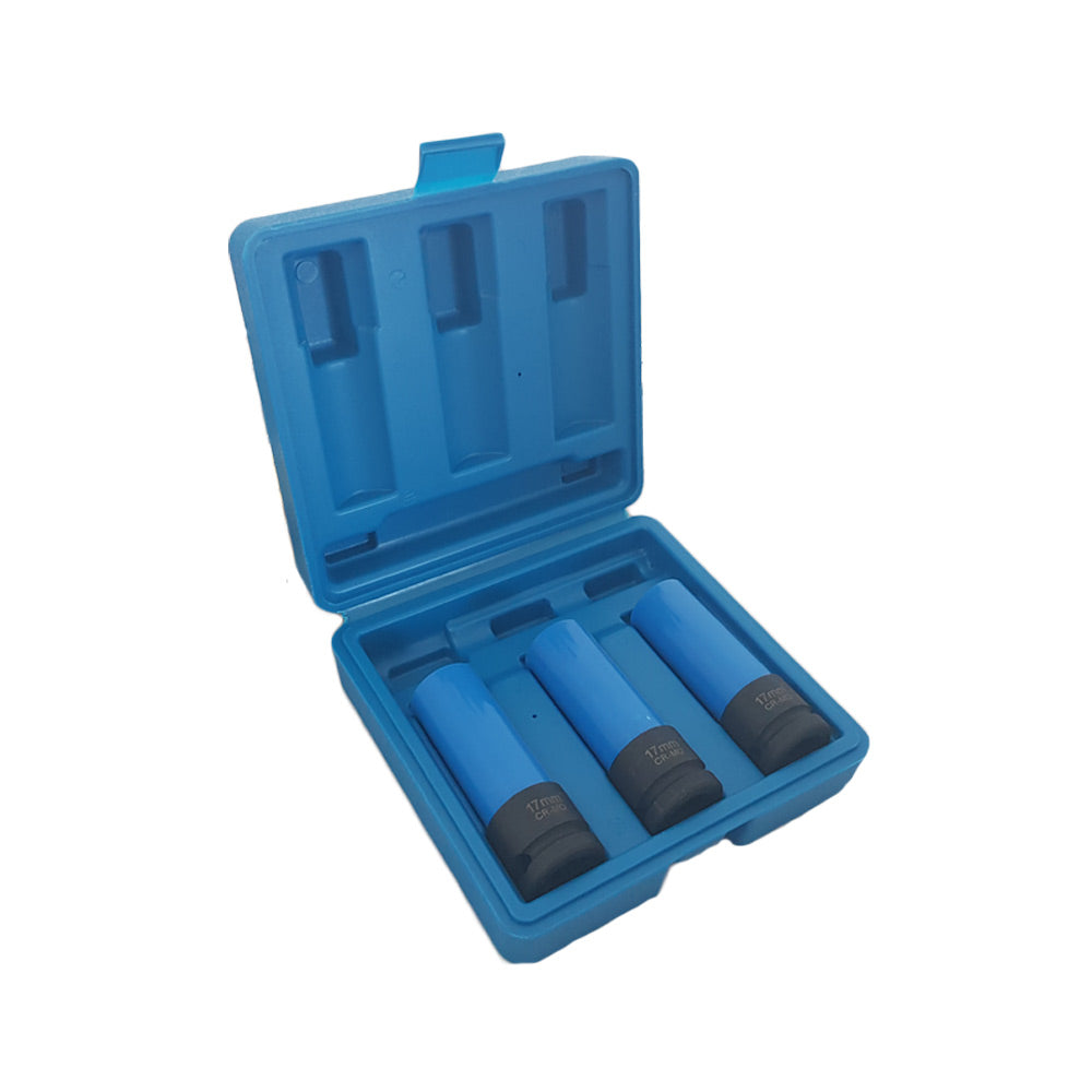 Krachtdoppen set 3 x 17mm
