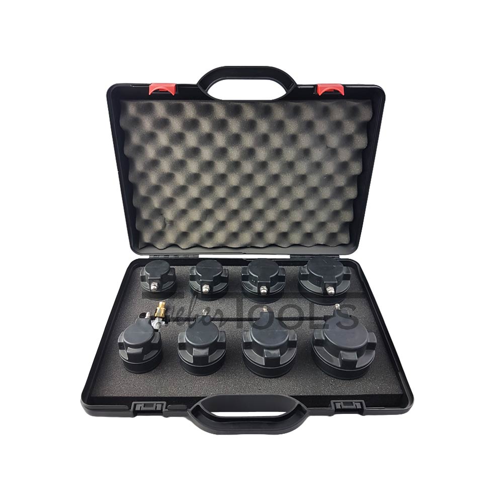 Turbo systeemtester set 9 delig