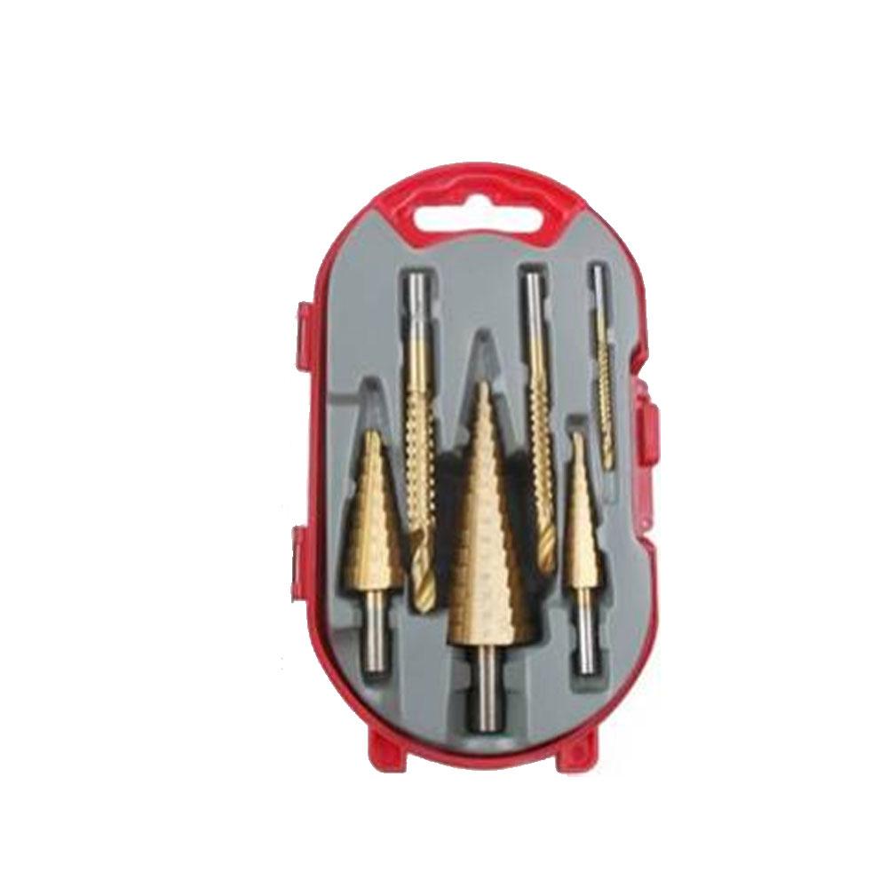 Stappenboor set 6 delig