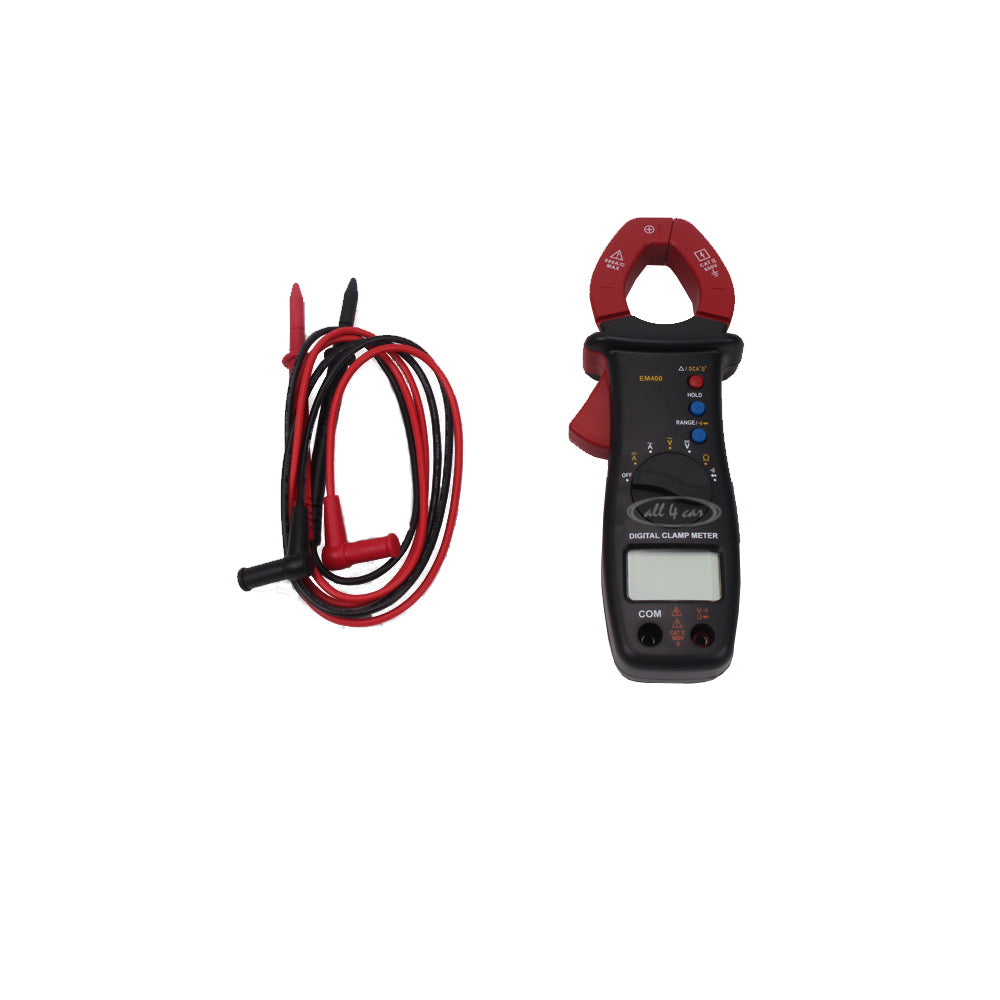 Digitale multimeter met amperetang