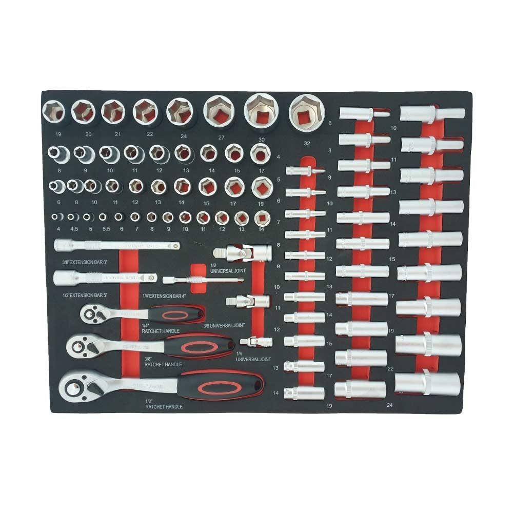 Weber Tools 250-Delige Gevulde Deluxe Gereedschapswagen