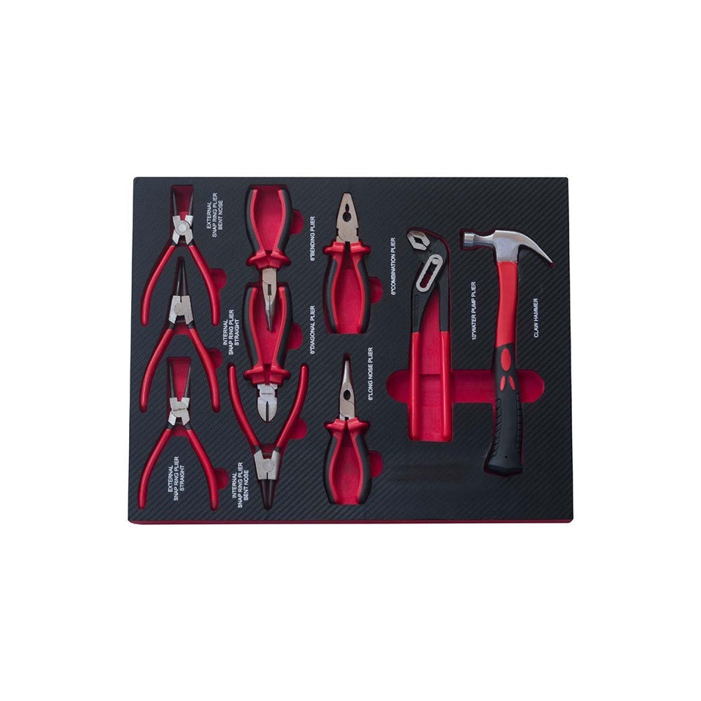 Gereedschapswagen XXL 300 delig met stalen bovenblad-2