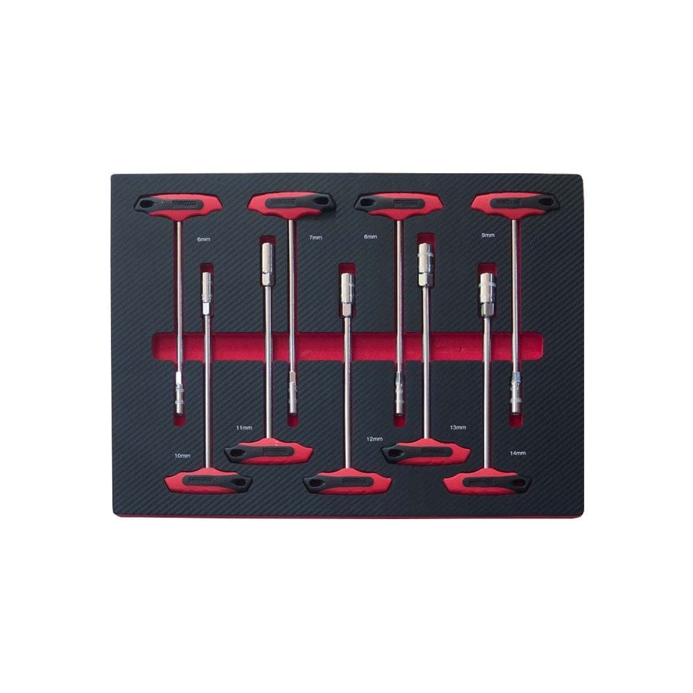 Gereedschapswagen XXL 300 delig met stalen bovenblad-6