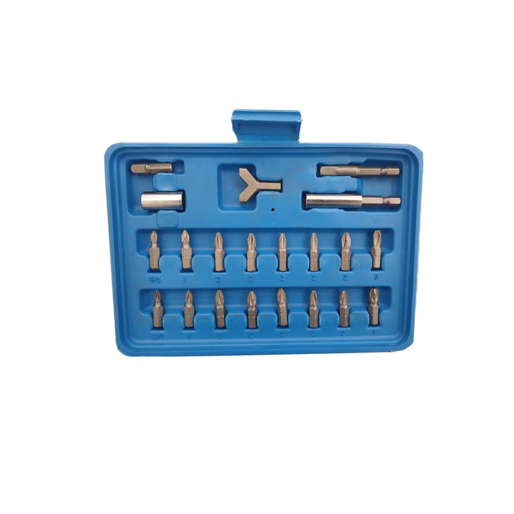 Bits set 100 delig 1/4" in opbergdoos