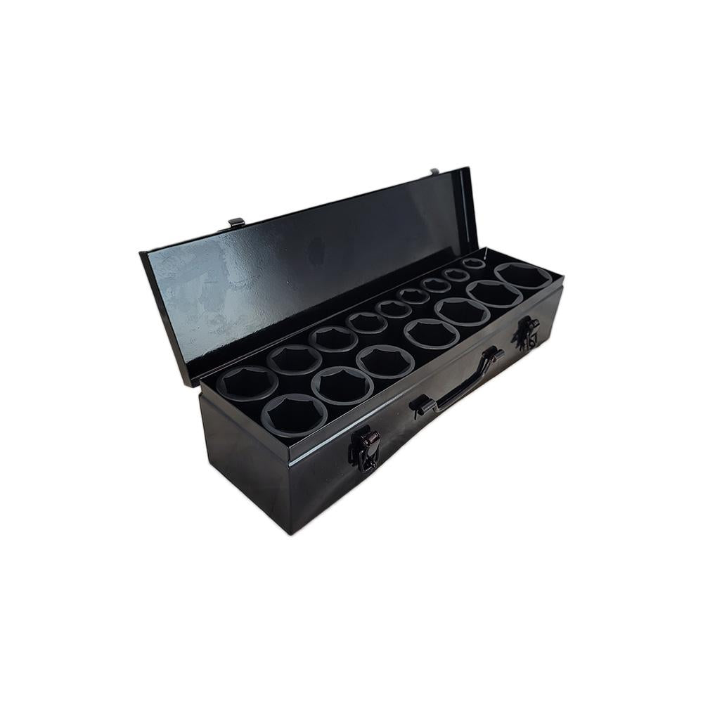 3/4" Krachtdoppenset lang 16 delig