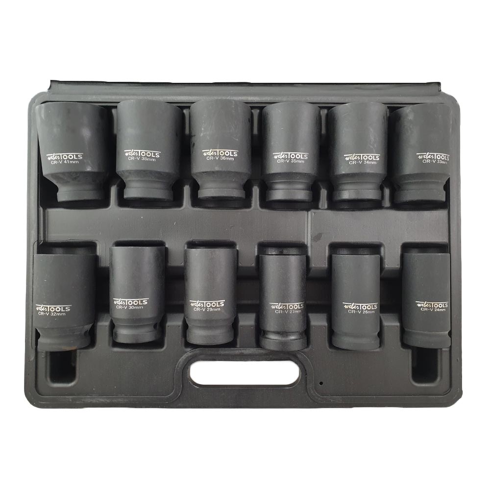 3/4'' Krachtdoppen set 12-delig