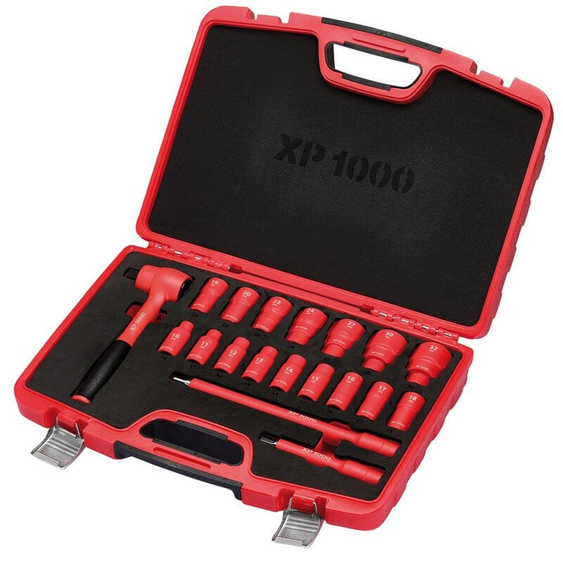 XP1000 1/2" Doppenset, VDE, 19dlgDraper ToolsMZS Gereedschap