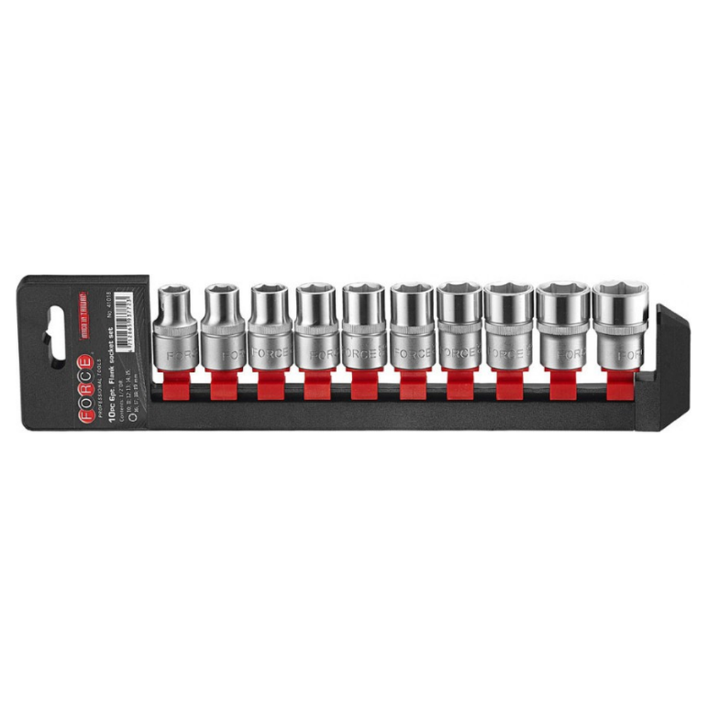10pc 1/2"DR. 12pt. Flank socket set
