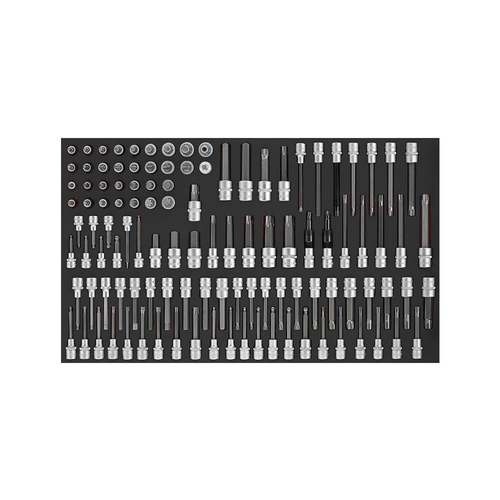 114pc 1/2"DR. Socket bit set (EVA 10318.D)