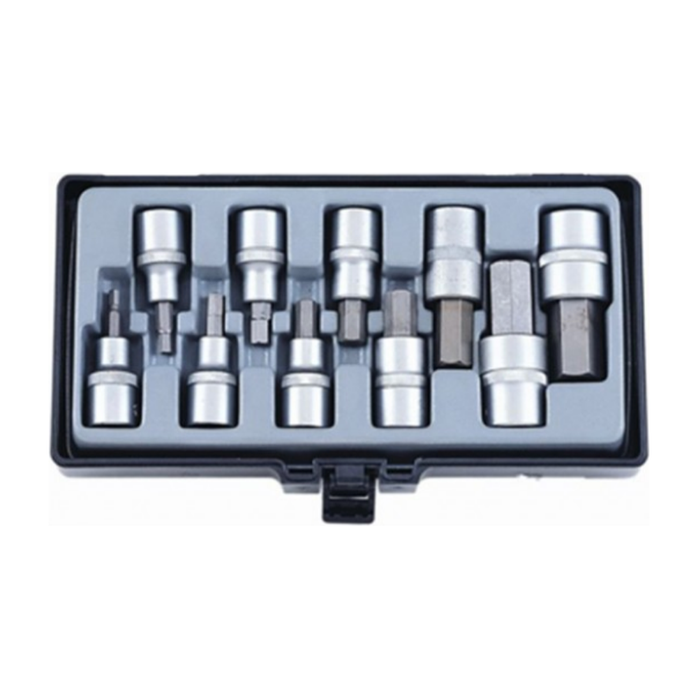 11pc 1/2" Hex socket bit