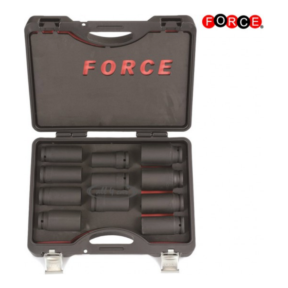 11pc 3/4"DR. Truch wheel impact socket set (S&M)