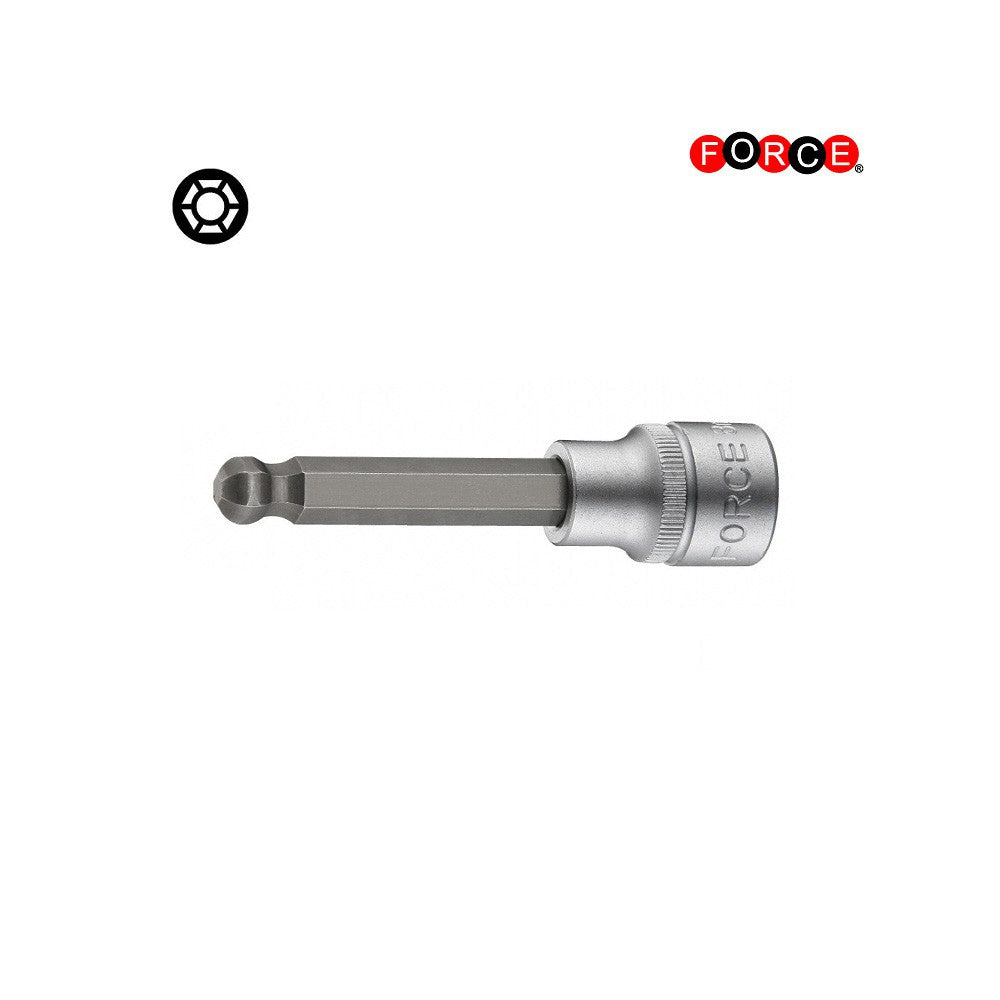 1/2" Hex ball socket bit 100mmL 12