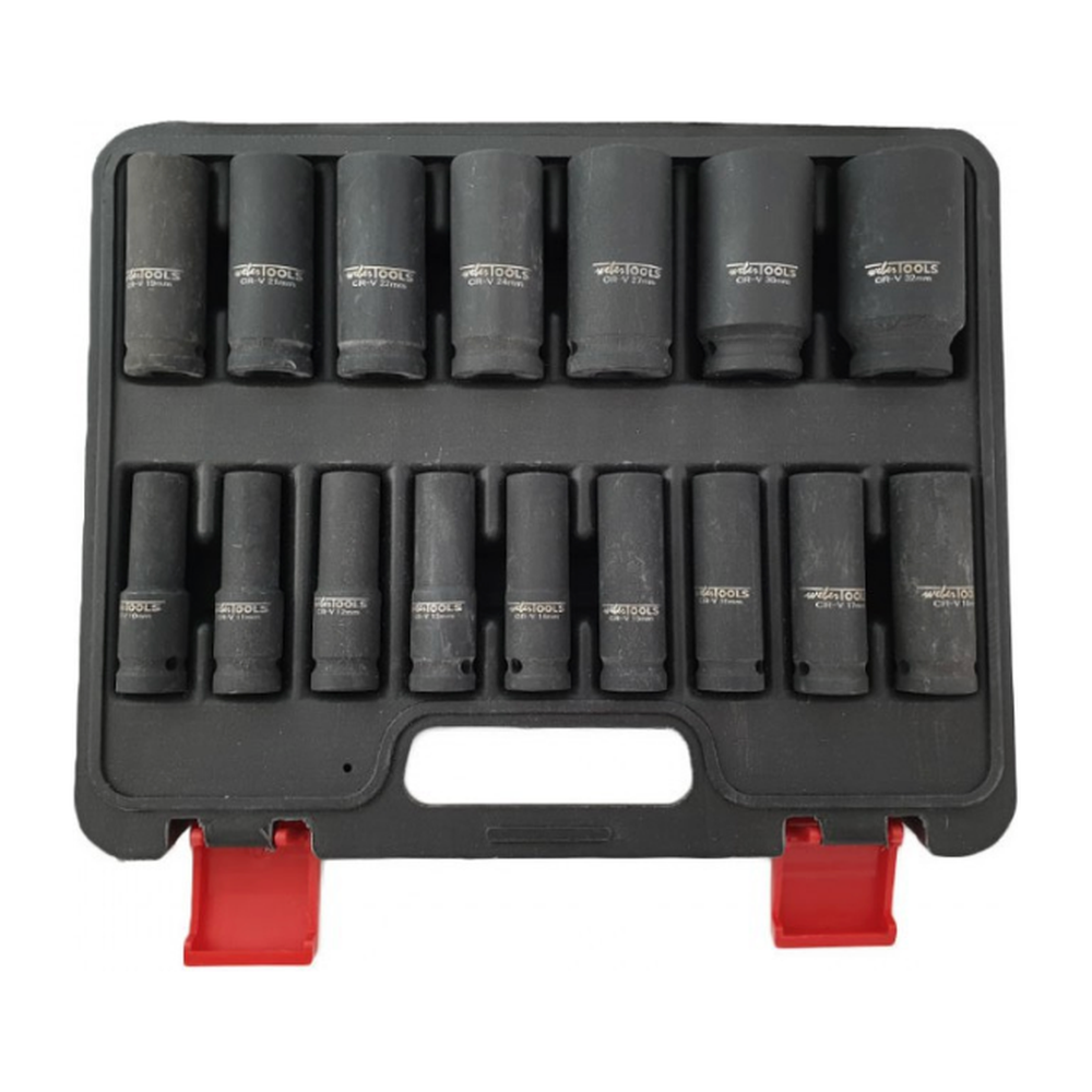 1/2'' Krachtdoppen set 16-delig