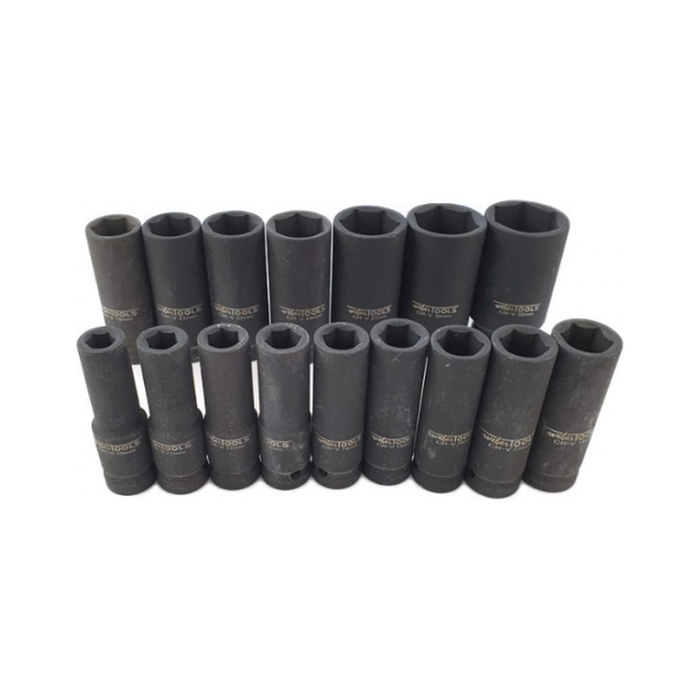 1/2'' Krachtdoppen set 16-delig