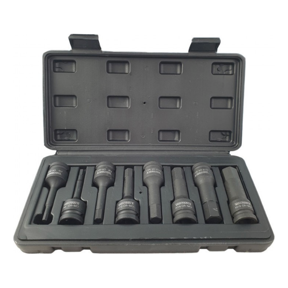 1/2'' Krachtdoppen set Inbus 8-delig