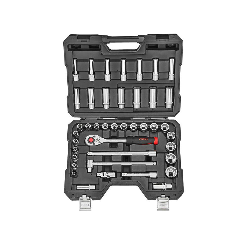 1/2"DR. 6pt. Flank socket combination set