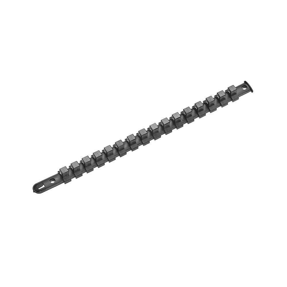 1/2"DR. Plastic socket rail 16pc, 432mmL